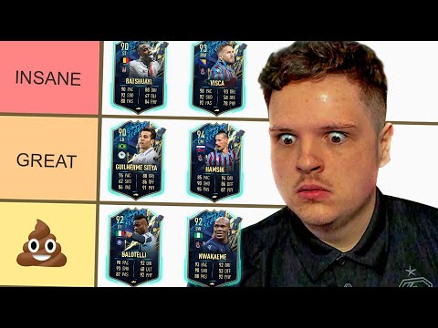 RANKING EVERY SUPER LIG TOTS ON FIFA 22! | Super Lig Team of the Season Tier List...