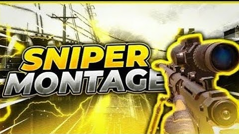 CODM BEST SNIPER MONTAGE