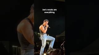 Joe Jonas can SING #joejonas #jonasbrothers #celebrate #concert