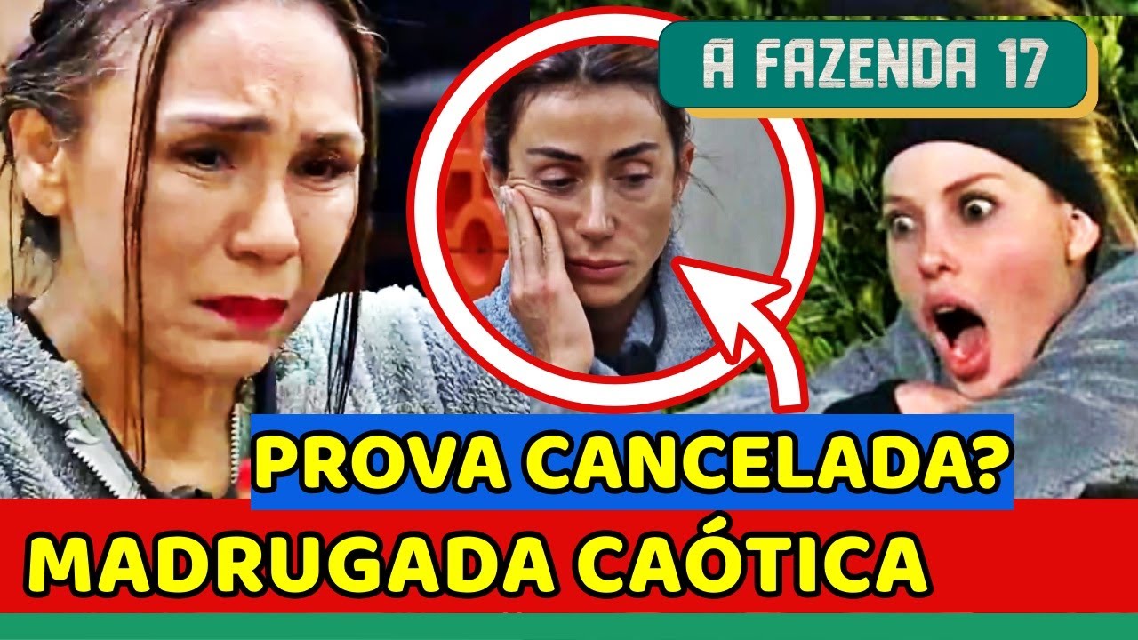 🔥A Fazenda 17: MADRUGADA CAÓTICA! Yoná SURTA; PROVA CANCELADA? Michele e ERRO GRAVE NA DELEGAÇÃO