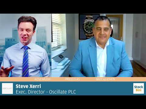 Oscillate PLC | Dive into Exec Director Steve Xerri's Vision for the Company #mush