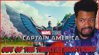 Captain America: Brave New World OUT OF THE THEATER REACTION | MCU | Anthony Mackie | Harrison Ford