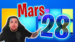 BOUTIQUE FORTNITE D’AUJOURD’HUI (28 mars 2026) 💙🥳 (Boutique du jour)