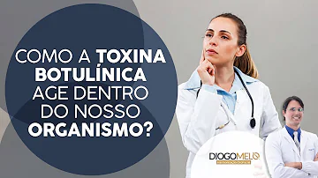 O que a toxina botulínica causa no organismo?