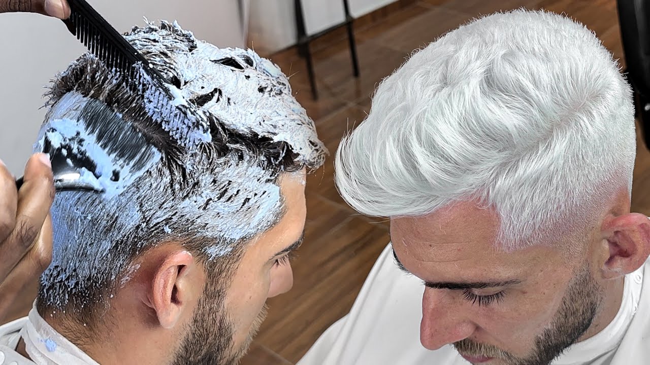 Como Deixar o Cabelo Platinado SEM ARDÊNCIA❄️ APRENDA DE FORMA FÁCIL 😱☃️