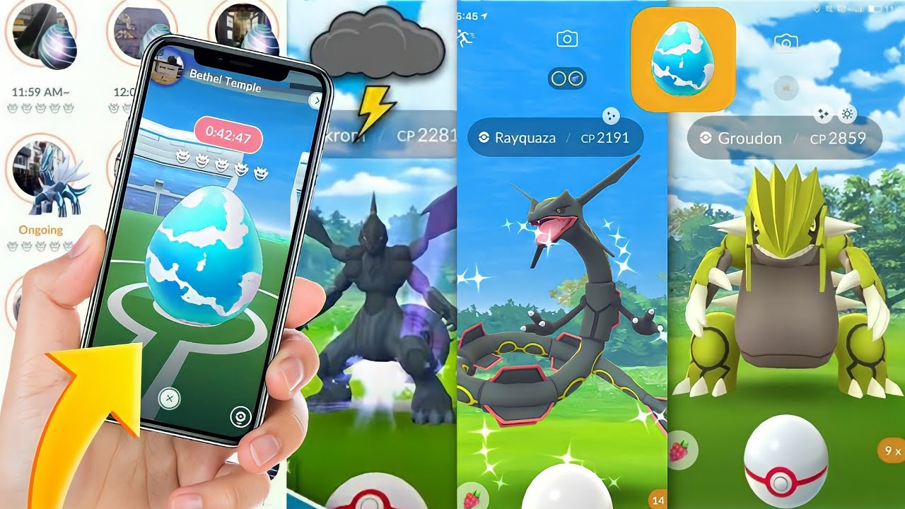 How to raid any legendary pokemons in pokemon go | how to catch all  legendary without any hack. - YouTube