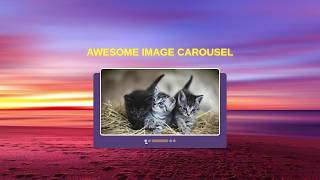 Awesome Image Carousel With HTML & CSS