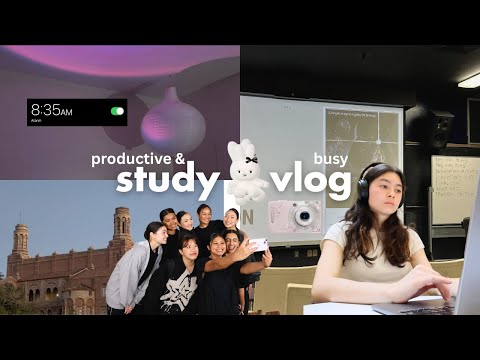 Study Vlog 📓 Very Productive Days At Ucla, Exam Prep, Room Glow-up, Dance Show, Cooking W Friends