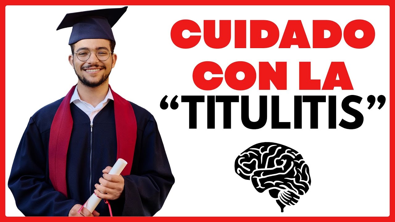 Tener UN TÍTULO no garantiza que SEPAS de lo que HABLAS