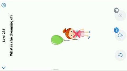 Easy Game Level 238 || What Is She Dreaming Of.