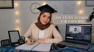 STUDY WITH ME 2hours ادرس معي علي أصوات المطر و الطبيعه لامتحان بعد كام ساعه ( مراجعه متقدمه )