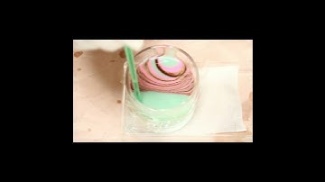 How to make "Circle swirl soap"  Cold Process soap. #shorts