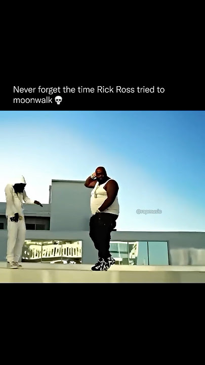 When Rick Ross tried to hit the moonwalk 😂 #rap #rapmusic #rapfans #rickross #funny