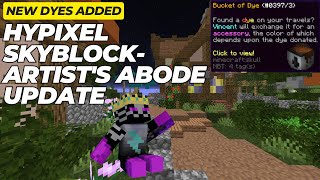 Hypixel Skyblock Artist's Abode Update!