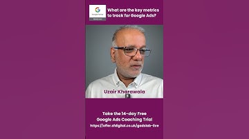 The Most Important Google Ads Metrics Every Marketer Should Track #shorts