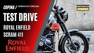 Royal Enfield Scram 411. Test drive. Copina Córdoba