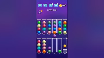 Ball Sort Puzzle Level 561 to Level 570