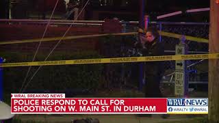 Man found shot along Main Street in Durham