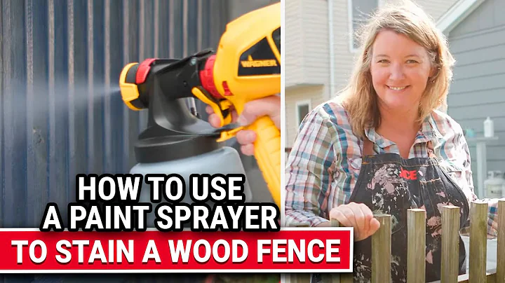 How to Use a Paint Sprayer to Stain a Wood Fence - Ace Hardware