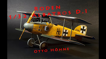 Roden 1/32 Albatros D.I, Part 3 - Final Assembly