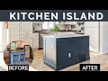 DIY Kitchen Island Makeover | PT. 4: DIY Living Room Remodel