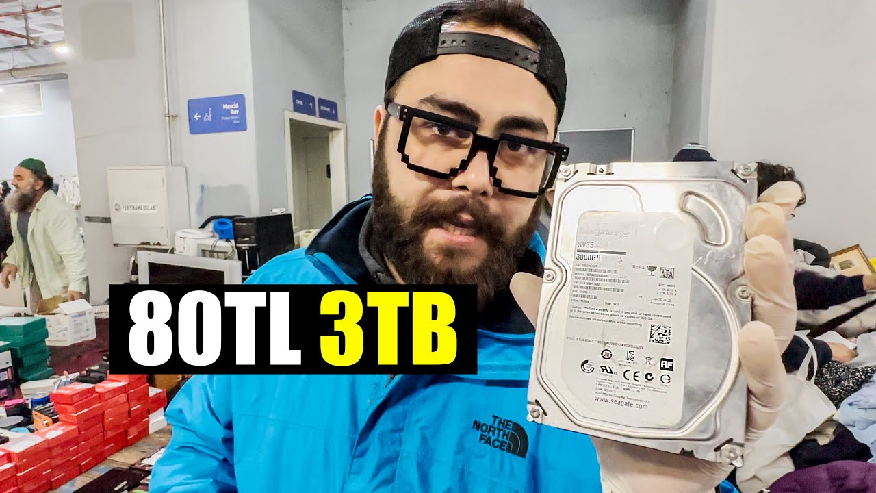 80tl Bit Pazarından 80TL'ye 3TB Hard Disk Almak - YouTube