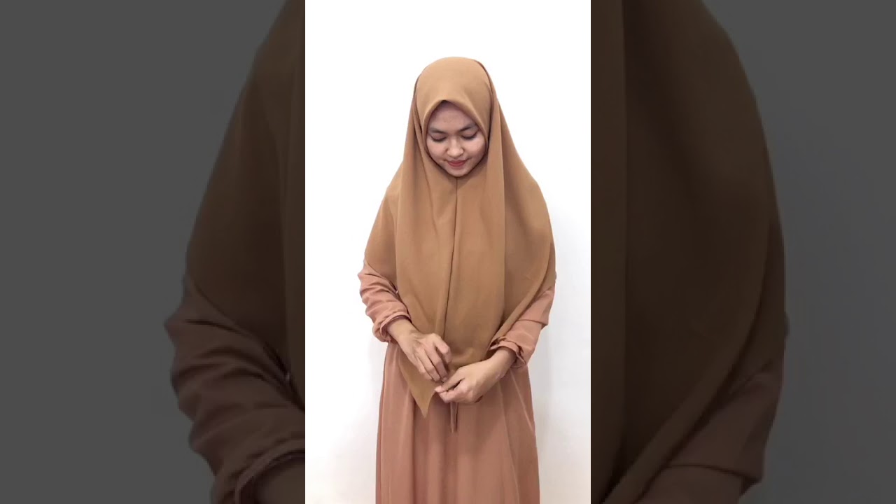 Tutorial Hijab Zipper 02 Youtube