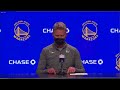 Steve Kerr Postgame Interview | Golden State Warriors dominate Sacramento Kings 126-114