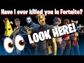 Have i ever killed you in fortnite look 13