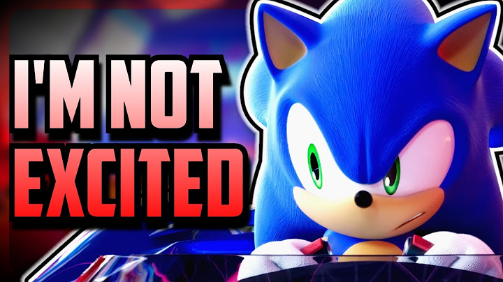 Why I'm Not Excited for Sonic Racing: CrossWorlds