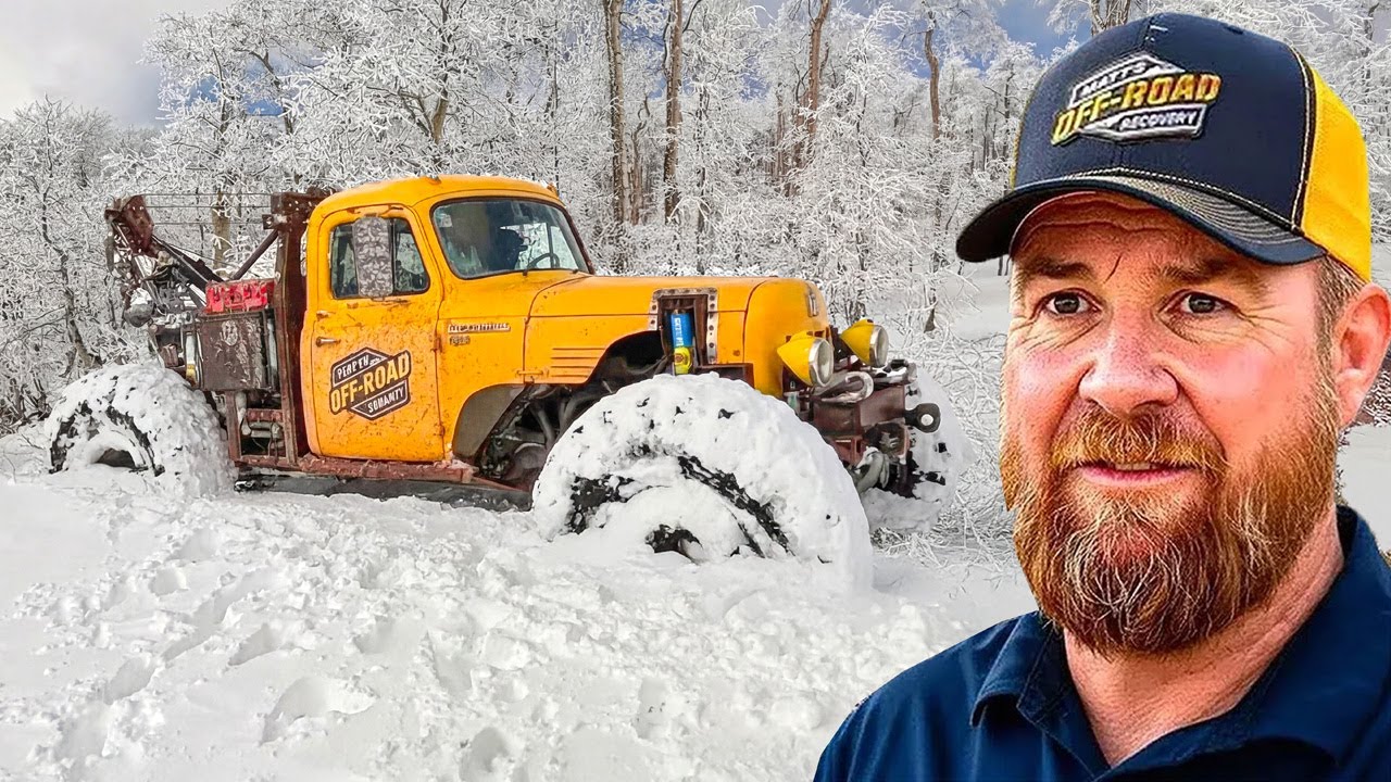 Моя 12-тонная машина застряла в снегу... О чём вы вообще думали?!