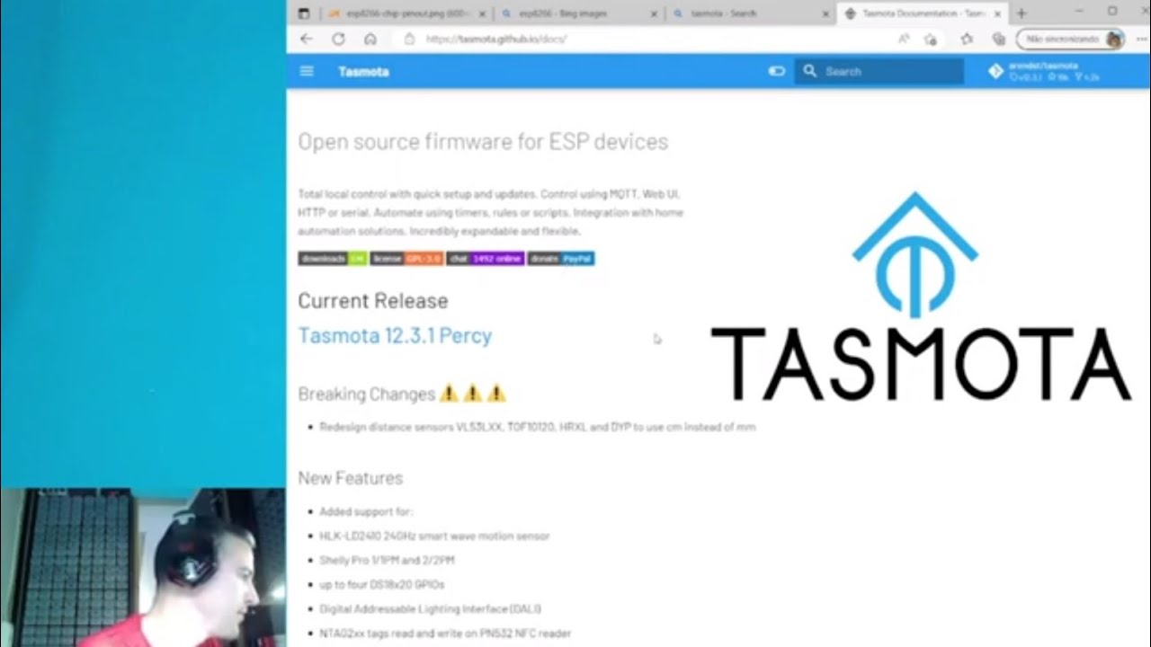 Video 1 - TASMOTA - Você sabe o que é? Pra que serve? Descubra e utilize em seus projetos!