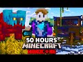 I survived 50 hours in better minecraft hardcore 1201