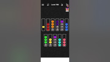 Level 780 of Ball Sort Color Puzzle