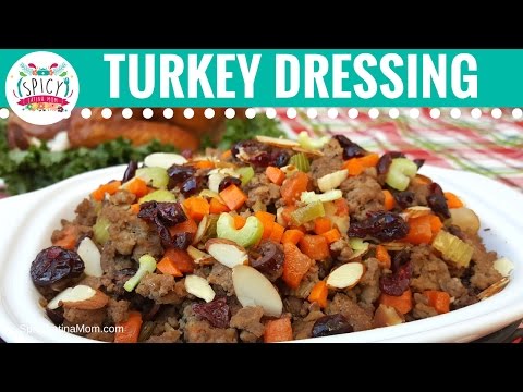 Mexican Turkey Stuffing Recipe | Thanksgiving and Christmas Food Recipes - Spicy Latina Mom