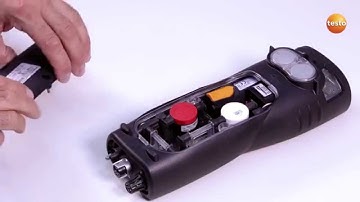testo 340: Sensoren wechseln (8/12) | Be sure. Testo