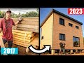 TIMELAPSE CONSTRUCTION COMPLETE MAISON BOIS / AMAZING TIMELAPSE RENOVATION WOODEN HOUSE