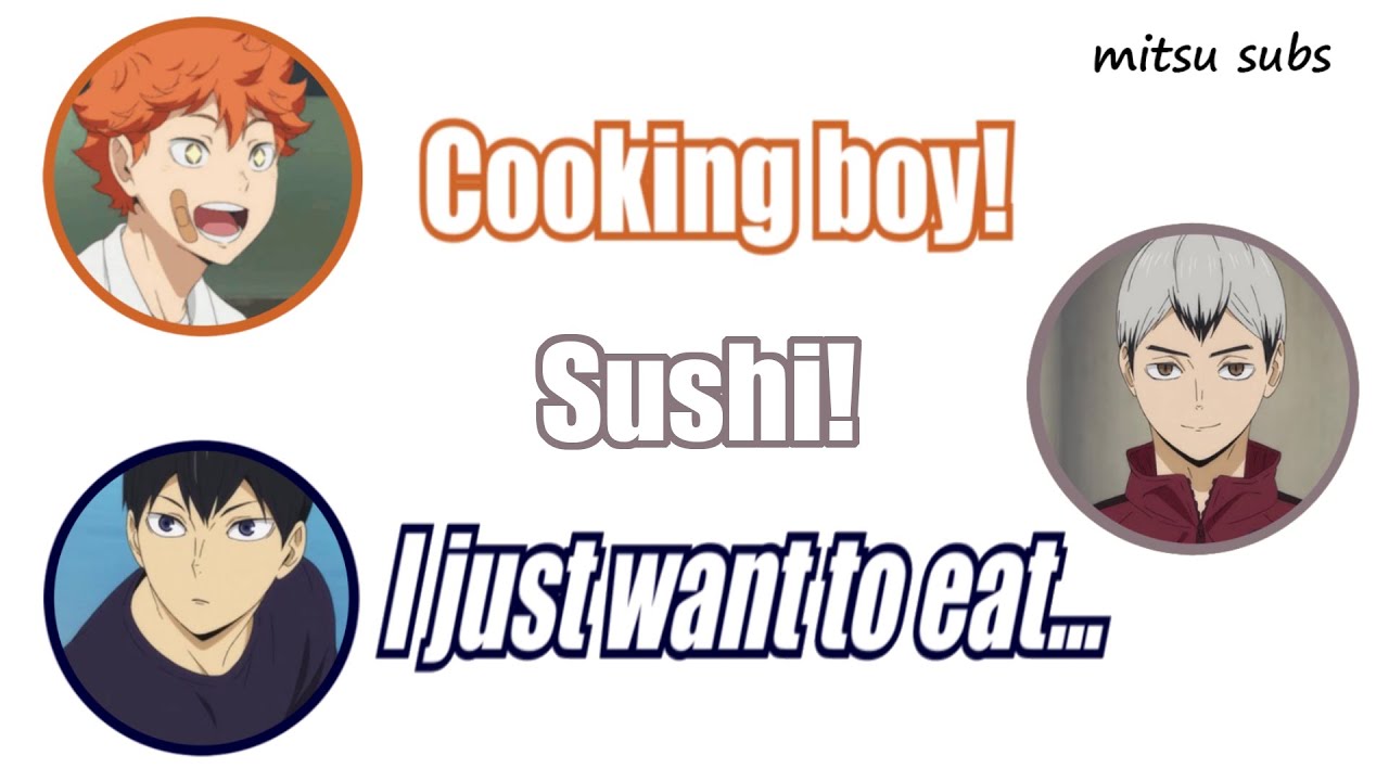 Kita's amazing cooking skills - Haikyuu!! Radio