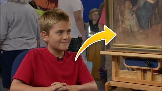 Dieser Junge kaufte ein altes Gemälde für 2$ - Der wahre Wert schockierte ALLE! 😱🤑