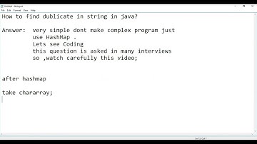 How to count duplicate character in a string using Java.