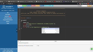 HOW TO CONVERT FAHRENHEIT INTO CELSIUS IN C PROGRAMMING