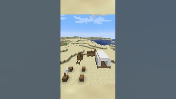 Thumbnail of Desert Caravan Remake! #minecraft #minecraftrealistic #minecraftguide #minecraftshorts #timelapse