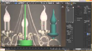 Люстра 3d max ⋆ Как сделать простую люстру в 3d max Люстра 3d max ⋆ Как сделать простую люстру в 3d max