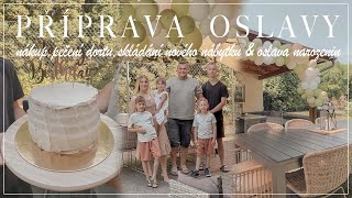 PŘÍPRAVA OSLAVY | nákup Biedronka, pečení dortu, skládání nového nábytku, jídlo & oslava narozenin🎈