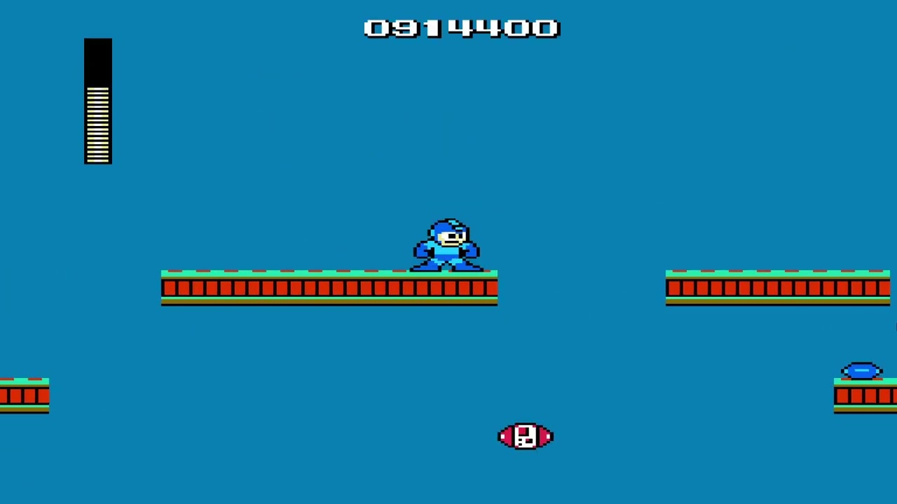 Mega Man 1 gameplay, clon malvado de Mega Man.