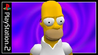 LOS SIMPSONS pero Homero obedece a las voces en su cabeza.
