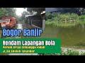 Banjir Rendam Lapangan  Bola | Kota Bogor