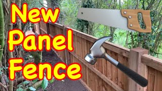 New Fence ( Close Board Panels 3ft ) ??