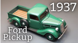 Ready for the farm!!! Revell 1937 Ford Pickup build.