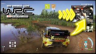 Ford Puma Rally1 Epic stage Chile / WRC Generations Wheel + Shifter + Hanndbrake gameplay